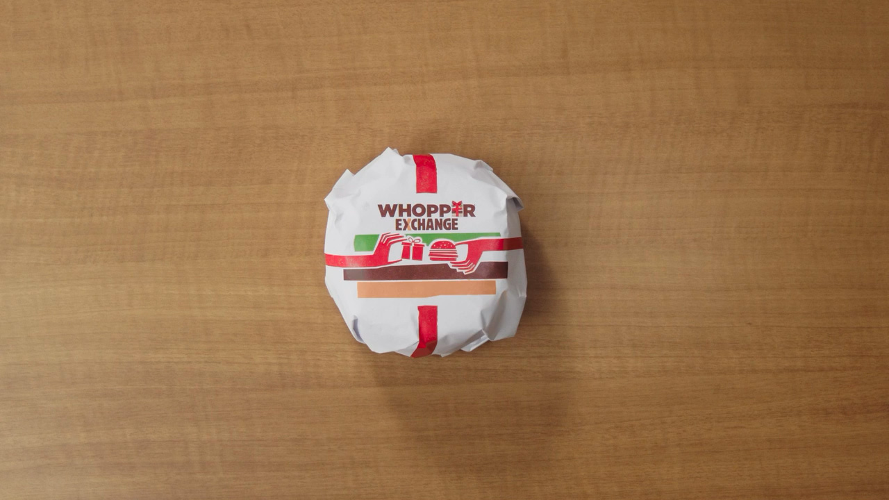 BURGUER KING Whopper Exchange